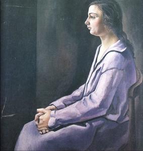 Salvador Dali - Portrait of Ana Maria (CadaquNs), circa 1925