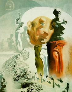 Salvador Dali - The Face, 1972