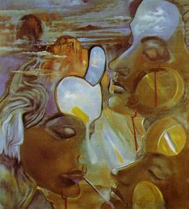Salvador Dali - Mirror Women - Mirror Heads, 1982