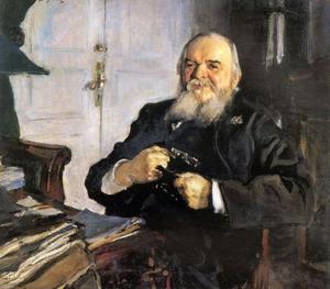 Valentin Alexandrovich Serov - Portrait of Alexander Turchaninov