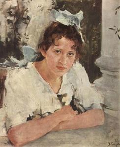 Valentin Alexandrovich Serov - Portrait of Praskovya Mamontova