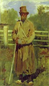 Victor Vasnetsov - Peasant with a Pole