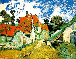 Vincent Van Gogh - Village Street in Auvers [1890]