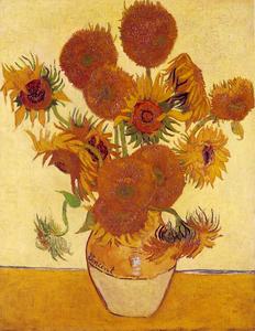 Vincent Van Gogh - Fourteen Sunflowers in a Vase