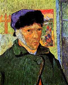 Vincent Van Gogh - Self Portrait with Bandaged Ear