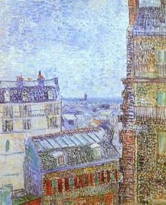 Vincent Van Gogh - Paris Seen from Vincent-s Room in the Rue Lepic
