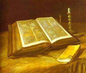 Vincent Van Gogh - Still Life with Open Bible
