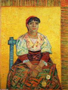 Vincent Van Gogh - The Italian Woman
