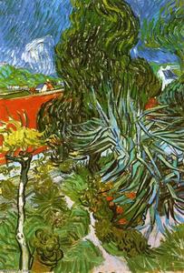 Vincent Van Gogh - Doctor Gachet-s Garden in Auvers