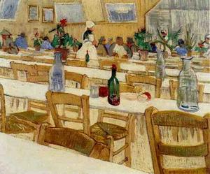 Vincent Van Gogh - Interior of the Restaurant Carrel in Arles