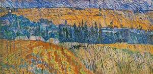 Vincent Van Gogh - Landscape at Auvers in the Rain
