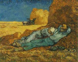 Vincent Van Gogh - Noon Rest from Work after Millet