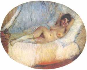 Vincent Van Gogh - Nude Woman on a Bed