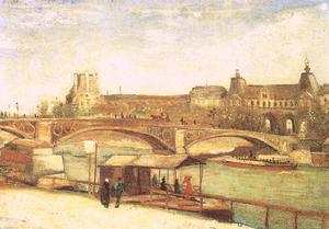 Vincent Van Gogh - Pont du Carrousel and the Louvre, The