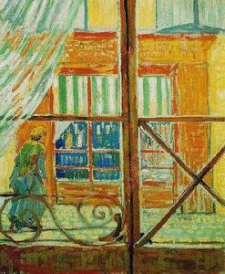 Vincent Van Gogh - Pork-Butcher-s Shop Seen from a Window, A
