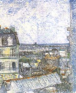 Vincent Van Gogh - View of Paris from Vincent-s Room in the Rue Lepic 2