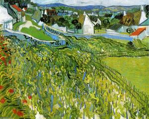 Vincent Van Gogh - Vineyards with a View of Auvers