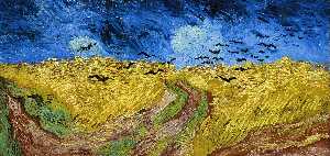 Vincent Van Gogh - Wheatfield with Crows - (buy paintings reproductions)