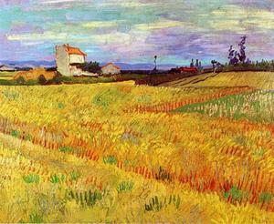 Vincent Van Gogh - Wheat Field with Sheaves