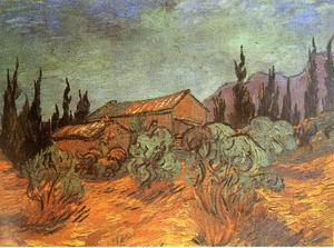 Vincent Van Gogh - Wooden Sheds