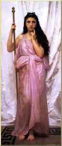 William Adolphe Bouguereau - Young Priestess