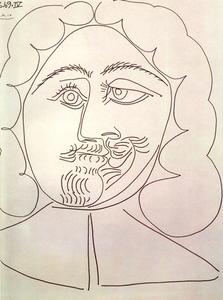 Pablo Picasso - Head of Musketeer