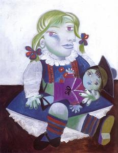 Pablo Picasso - Maia with a Doll