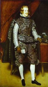 Diego Velazquez - Philip IV in Brown and Silver