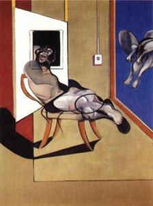 Francis Bacon - seated figure, 1974