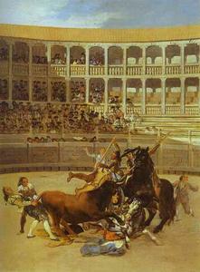 Francisco De Goya - Death of the Picador