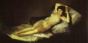 Francisco De Goya - The Nude Maja (La Maja Desnuda)
