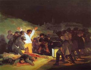 Order Art Reproductions The Third of May, 1808 The Execution of the Defenders of Madrid by Francisco De Goya (1746-1828, Spain) | WahooArt.com