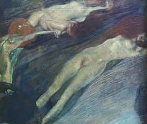 Gustave Klimt - Moving Water