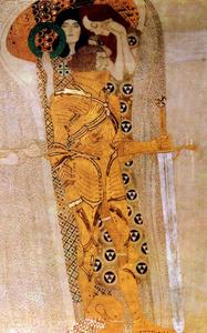 Gustave Klimt - Beethoven Frieze(detail)12