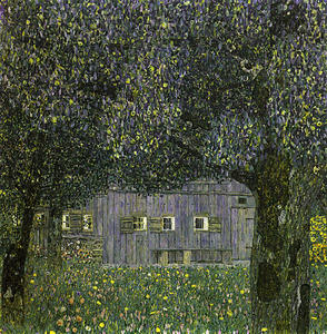 Gustave Klimt - Austrian Farmhouse