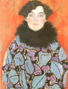 Gustave Klimt - Portrait of Johanna Staude(unfinished)