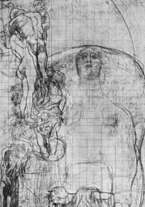 Gustave Klimt - Philosophy(study)