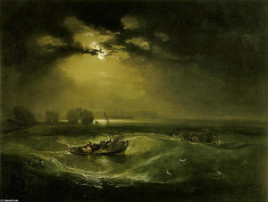 William Turner - Fishermen at Sea