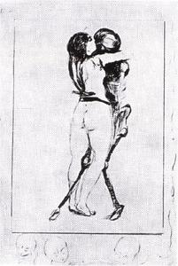 Edvard Munch - The girl and death