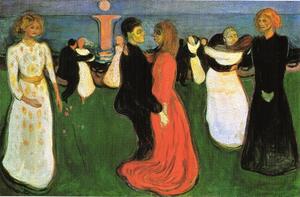  Oil Painting Replica The Dance of Life, 1899 by Edvard Munch (1863-1944, Sweden) | WahooArt.com