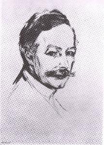 Edvard Munch - Portrait of Max Linder 02