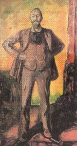 Edvard Munch - Portrait of Dr. Daniel Jacobson
