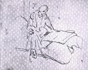 Edvard Munch - Study model