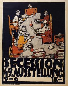 Egon Schiele - Forty-Ninth Secession Exhibition Poster