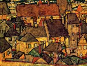 Egon Schiele - Yellow City