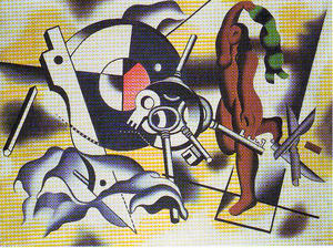 Fernand Leger - The dancer with the key