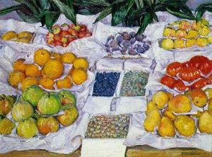 Gustave Caillebotte - Fruit Displayed on a Stand