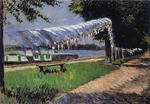 Gustave Caillebotte - Laundry Drying