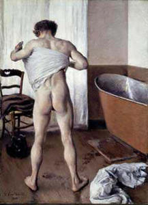 Gustave Caillebotte - Man at His Bath
