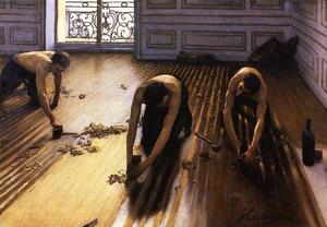 Gustave Caillebotte - The Floor Scrapers aka The Floor Strippers
